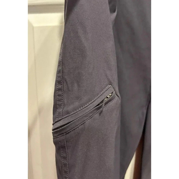 ORVIS Performance Tech Pants Mens 40x30 Gray Straight Water Repellant Flat Front - Picture 2 of 13